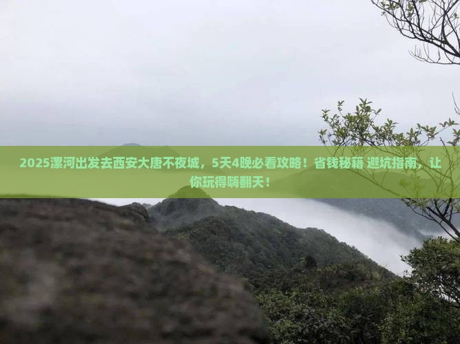 漯河到西安大唐不夜城大型旅游团
