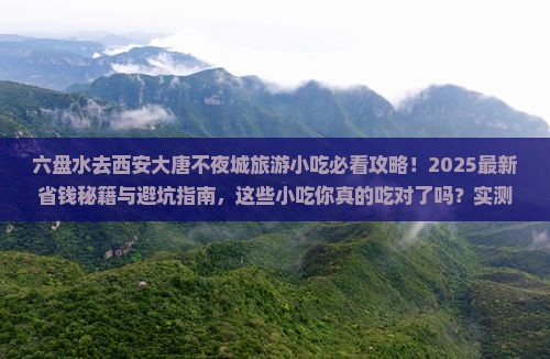 六盘水去西安大唐不夜城旅游小吃