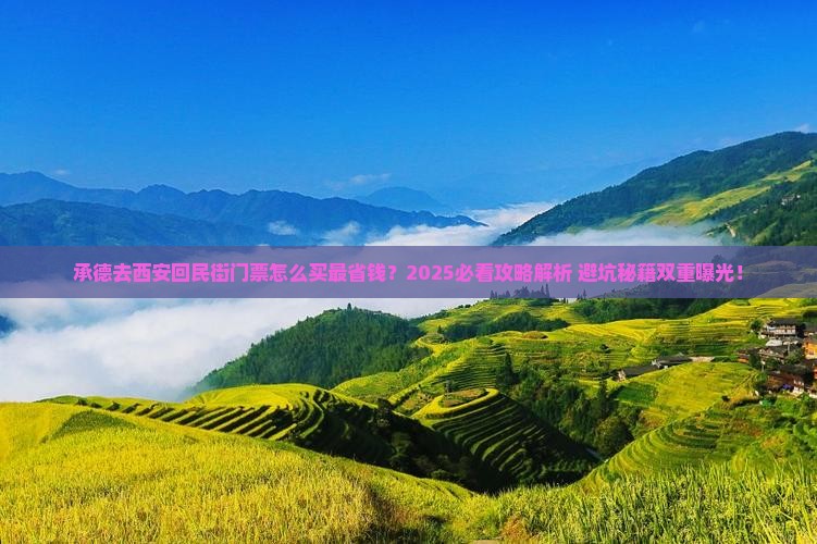 承德去西安回民街门票