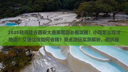 驻马店去西安大唐芙蓉园旅游小吃