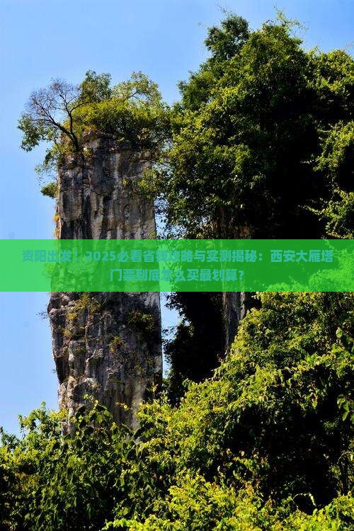 资阳到西安大雁塔门票