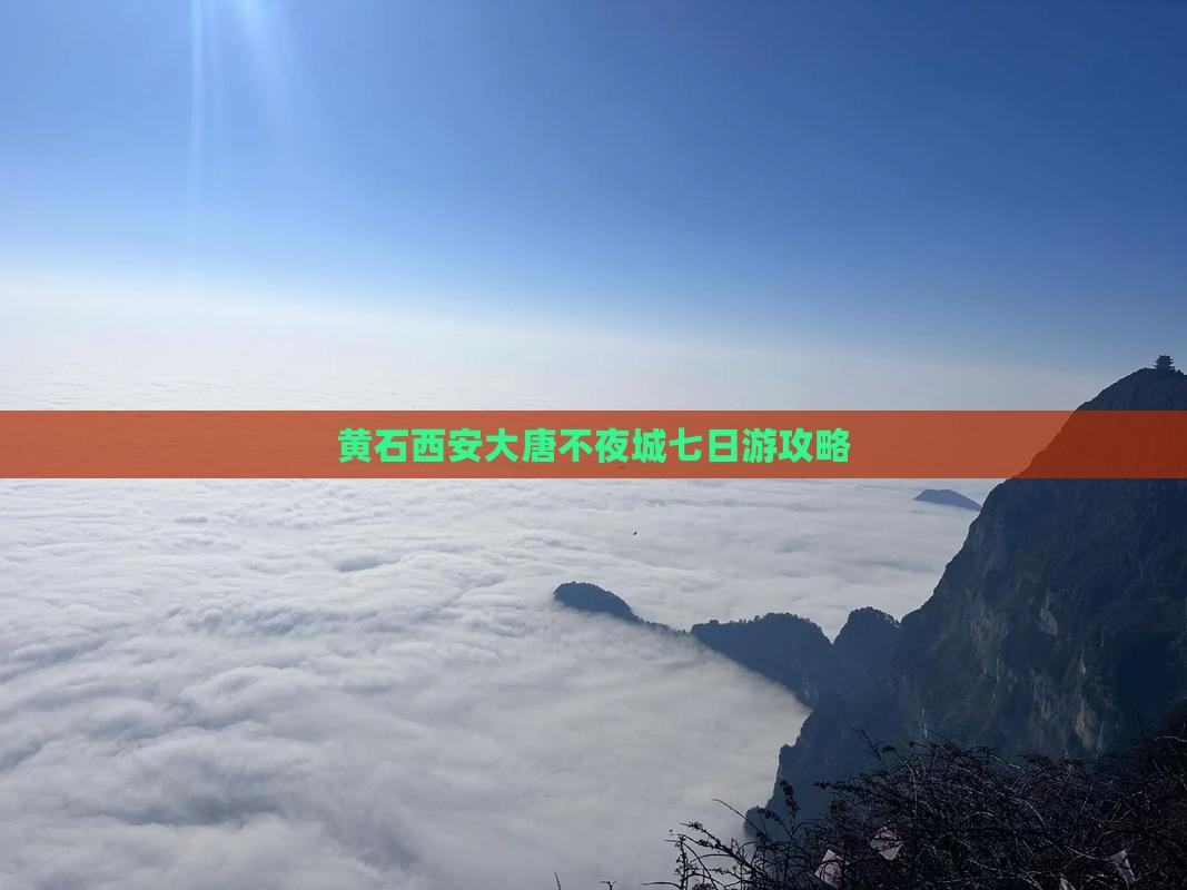 黄石到西安大唐不夜城七日游