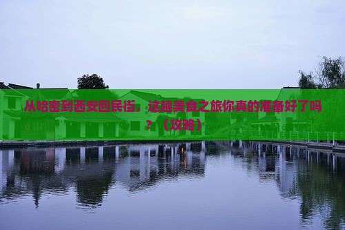 哈密去西安回民街旅游小吃