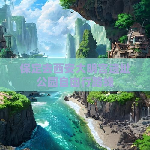 保定去西安大明宫国家遗址公园自由行