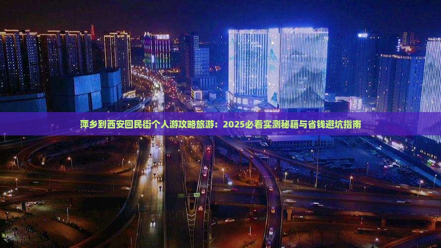 萍乡到西安回民街个人游