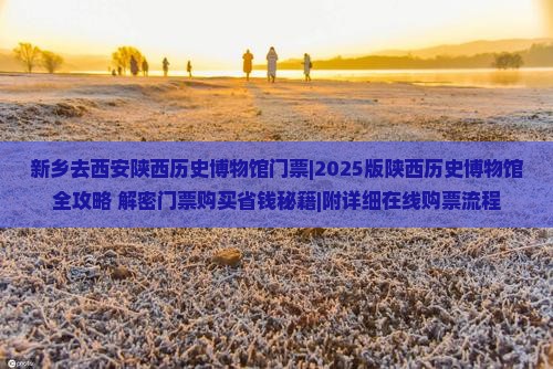 新乡去西安陕西历史博物馆门票 新乡去西安陕西历史博物馆门票