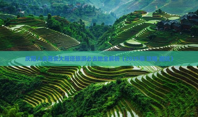 庆阳去西安大雁塔必去地