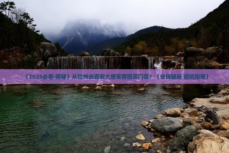 钦州去西安大唐芙蓉园门票