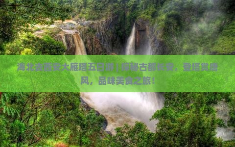 海北去西安大雁塔五日游