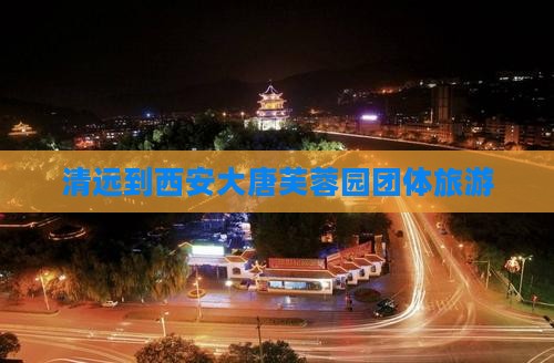 清远到西安大唐芙蓉园团体旅游