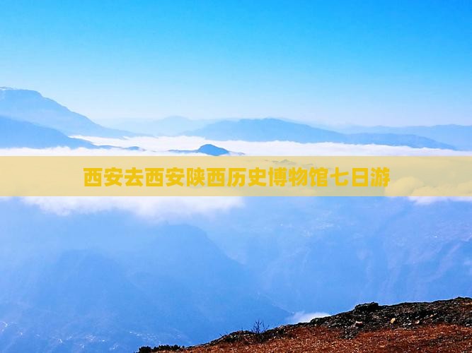 西安去西安陕西历史博物馆七日游