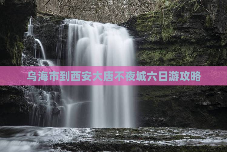 乌海市到西安大唐不夜城六日游