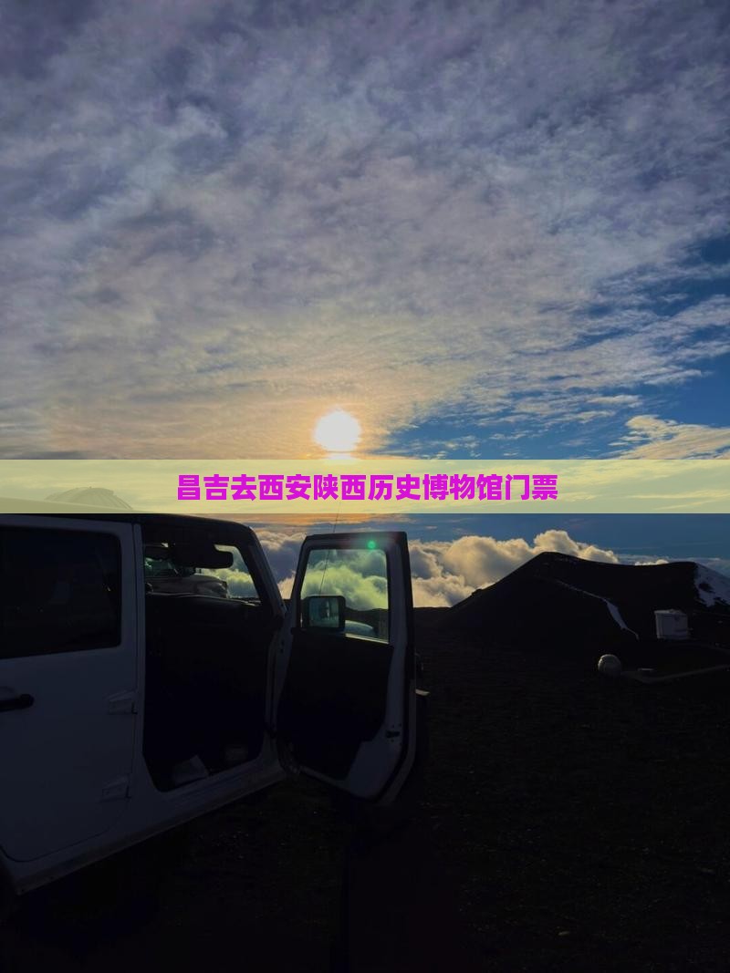 昌吉去西安陕西历史博物馆门票