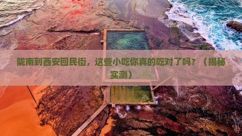 陇南到西安回民街旅游小吃 陇南到西安回民街旅游小吃