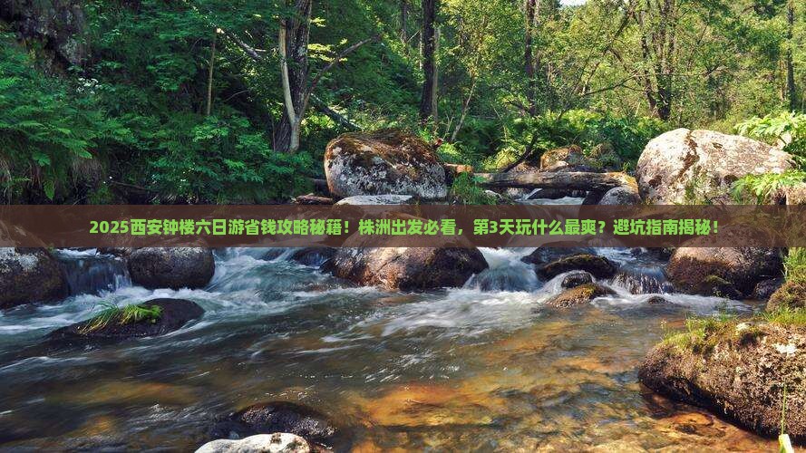 株洲去西安钟楼六日游
