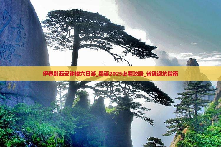 伊春到西安钟楼六日游
