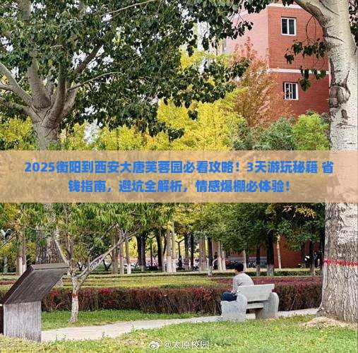 衡阳到西安大唐芙蓉园景点