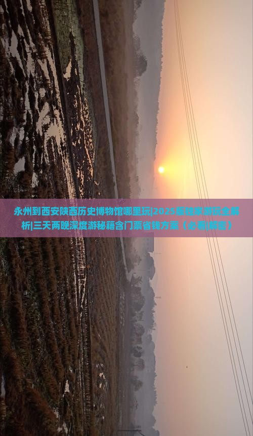 永州到西安陕西历史博物馆哪里玩