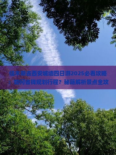 佳木斯去西安城墙四日游