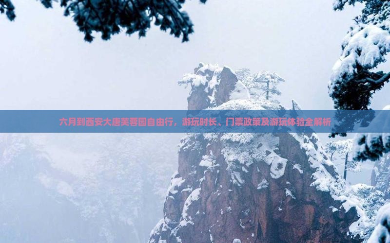 六月到西安大唐芙蓉园自由行