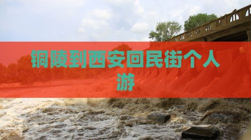 铜陵到西安回民街个人游