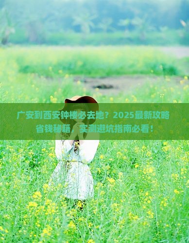 广安到西安钟楼必去地