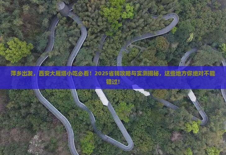 萍乡去西安大雁塔旅游小吃
