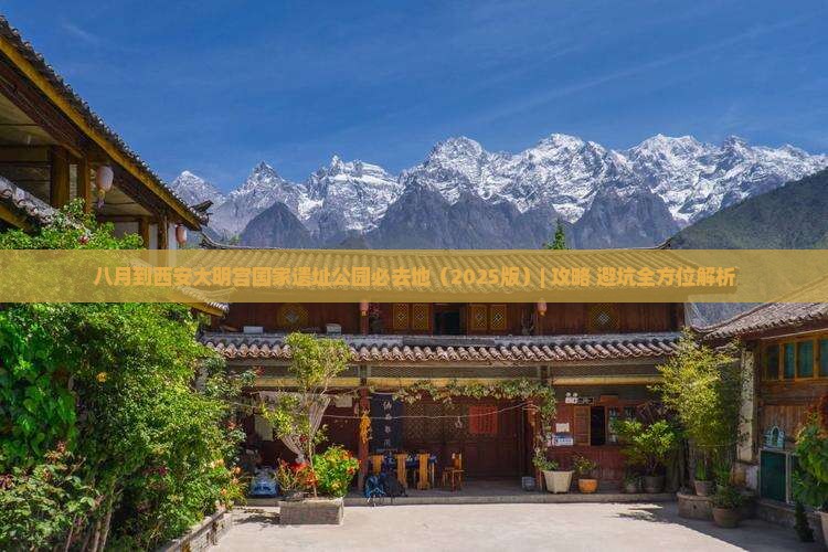 八月到西安大明宫国家遗址公园必去地