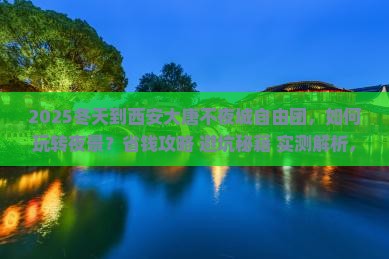 冬天到西安大唐不夜城自由团