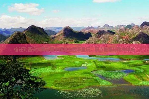 宿迁到西安大明宫国家遗址公园哪里玩