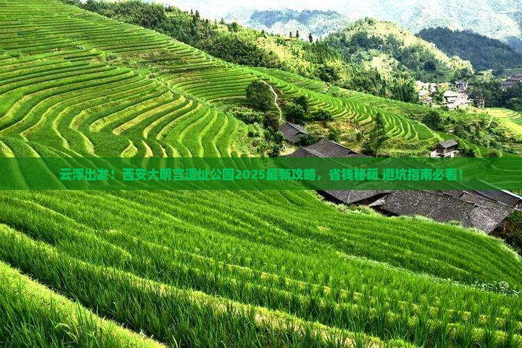 云浮到西安大明宫国家遗址公园景点