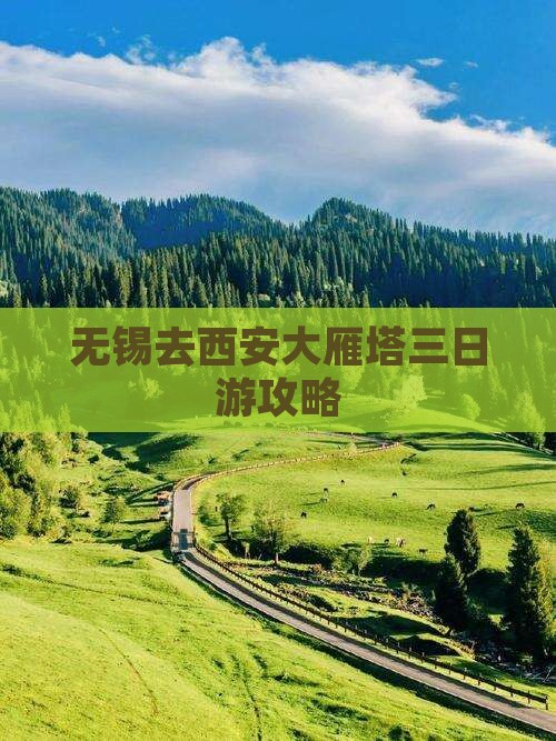 无锡去西安大雁塔三日游