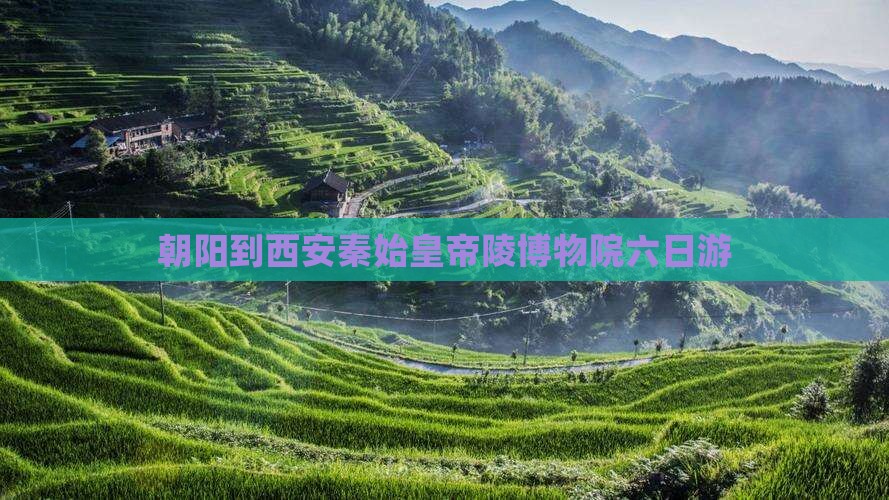 朝阳到西安秦始皇帝陵博物院六日游