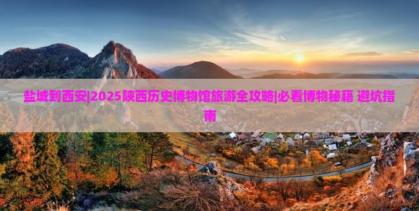 盐城去西安陕西历史博物馆团体旅游