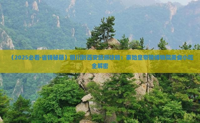 银川去西安秦始皇帝陵博物院旅游小吃