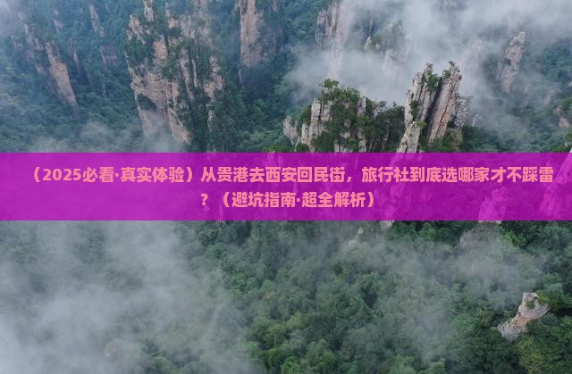 贵港去西安回民街旅行社