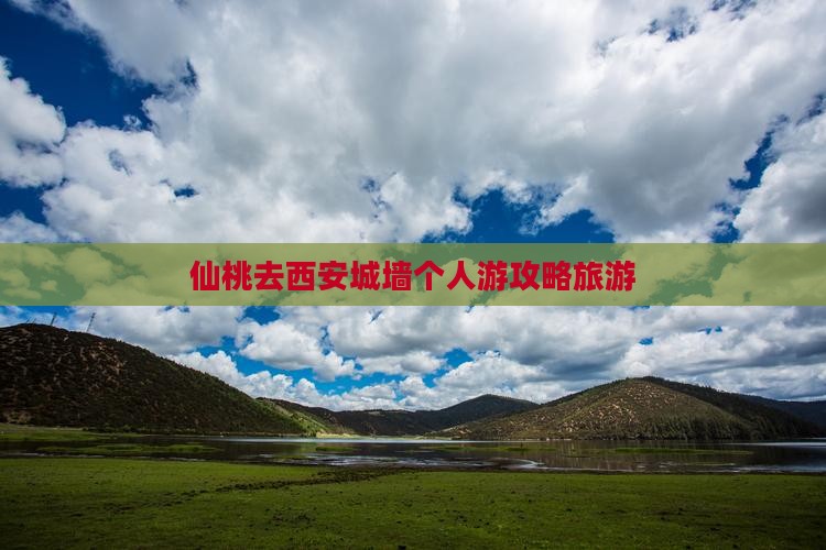 仙桃去西安城墙个人游