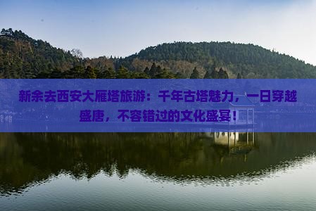新余去西安大雁塔旅游