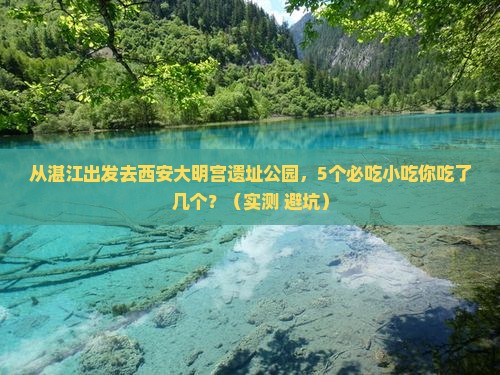 湛江去西安大明宫国家遗址公园旅游小吃