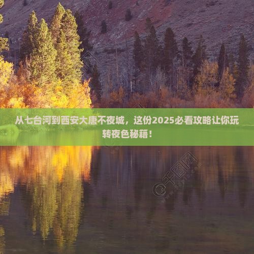 七台河去西安大唐不夜城必去地