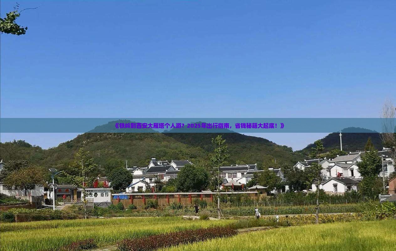 铁岭到西安大雁塔个人游
