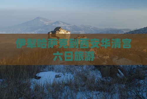 伊犁哈萨克到西安华清宫六日游