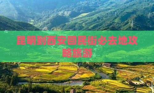 昆明到西安回民街必去地