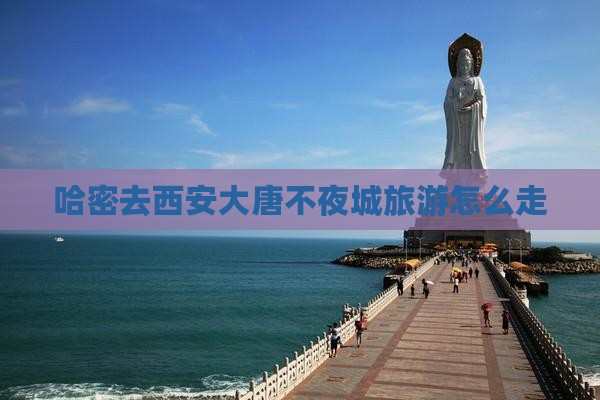 哈密去西安大唐不夜城旅游