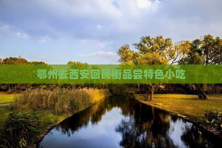 鄂州去西安回民街旅游小吃