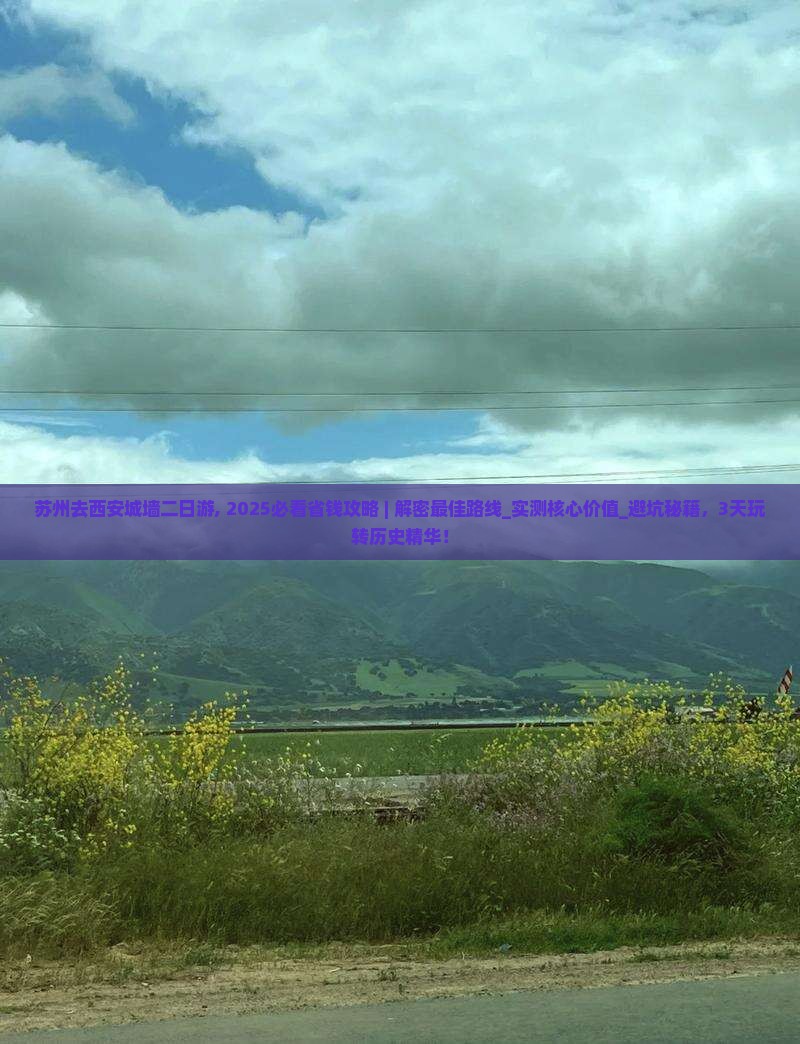 苏州去西安城墙二日游