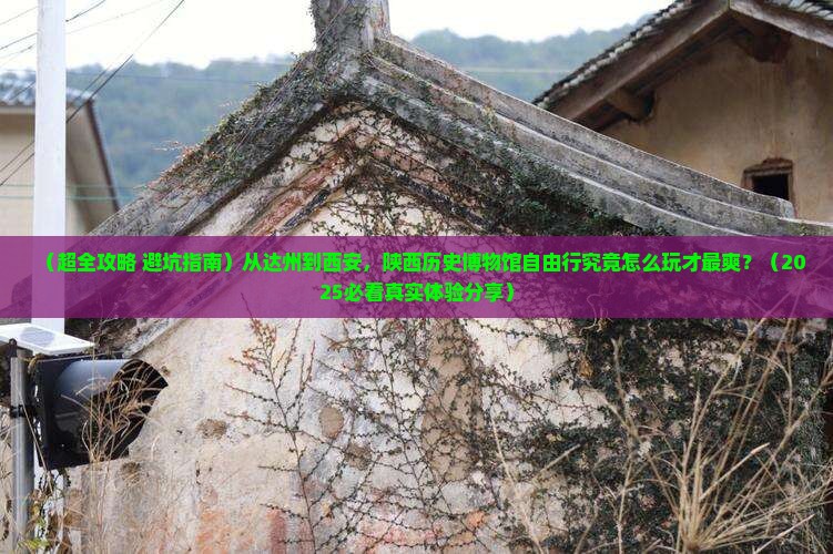 达州到西安陕西历史博物馆自由团