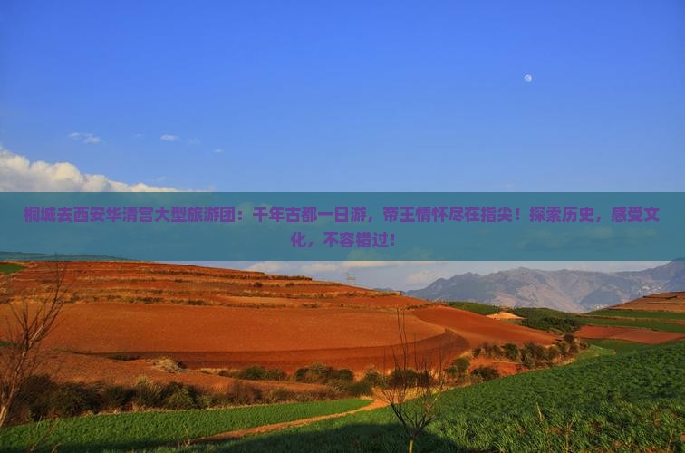 桐城去西安华清宫大型旅游团