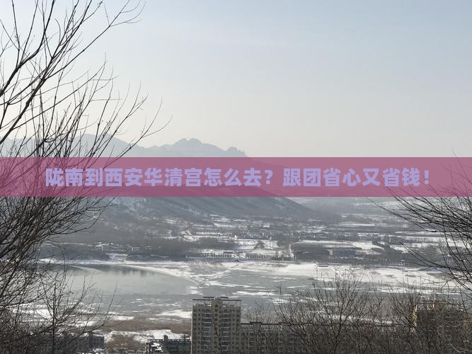 陇南到西安华清宫旅行社
