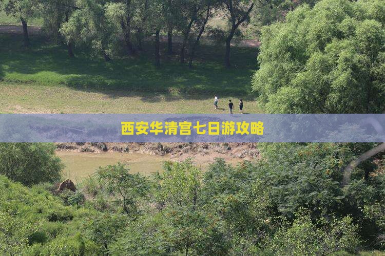 荆州到西安华清宫七日游